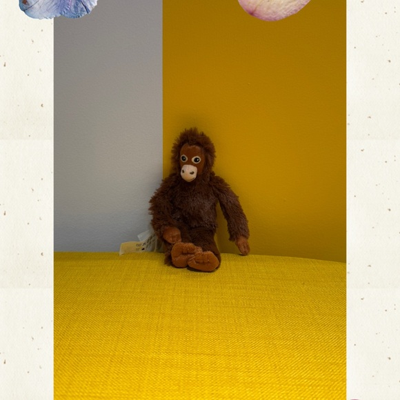 IKEA Brown Plush Monkey Toy - Picture 2 of 2